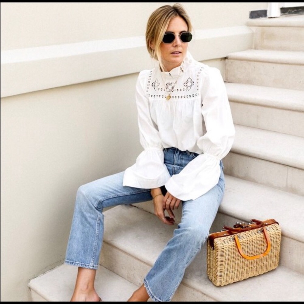 Free People Bell Sleeve Blouse Another Eternity
